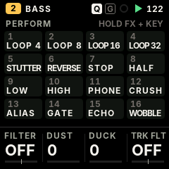 PERFORM screen